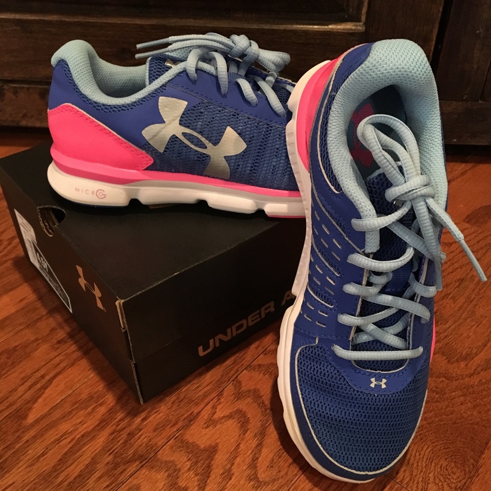 Under Armour Girls Youth Tennis Shoes